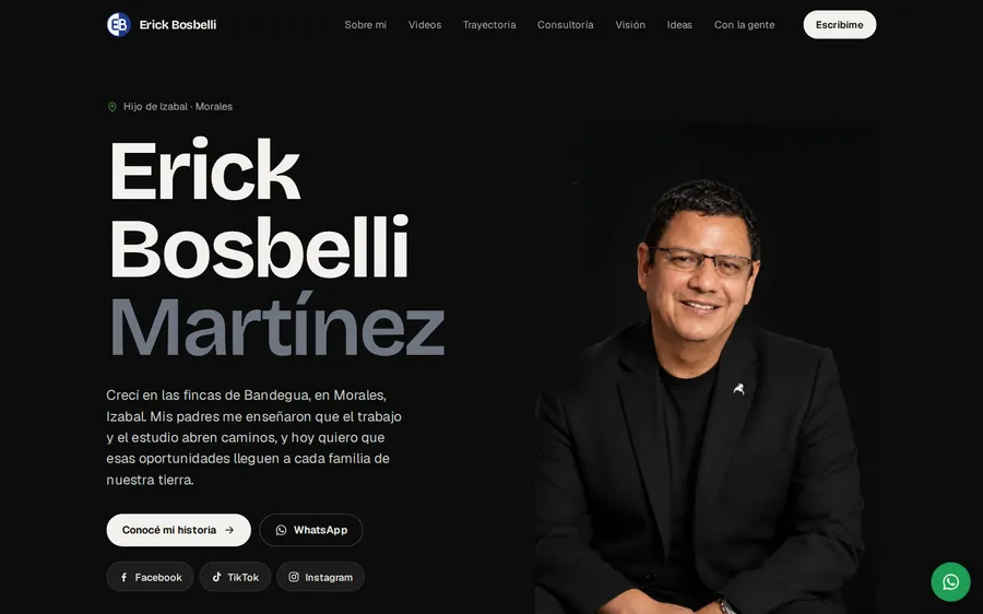 Sitio de Erick Bosbelli Martínez